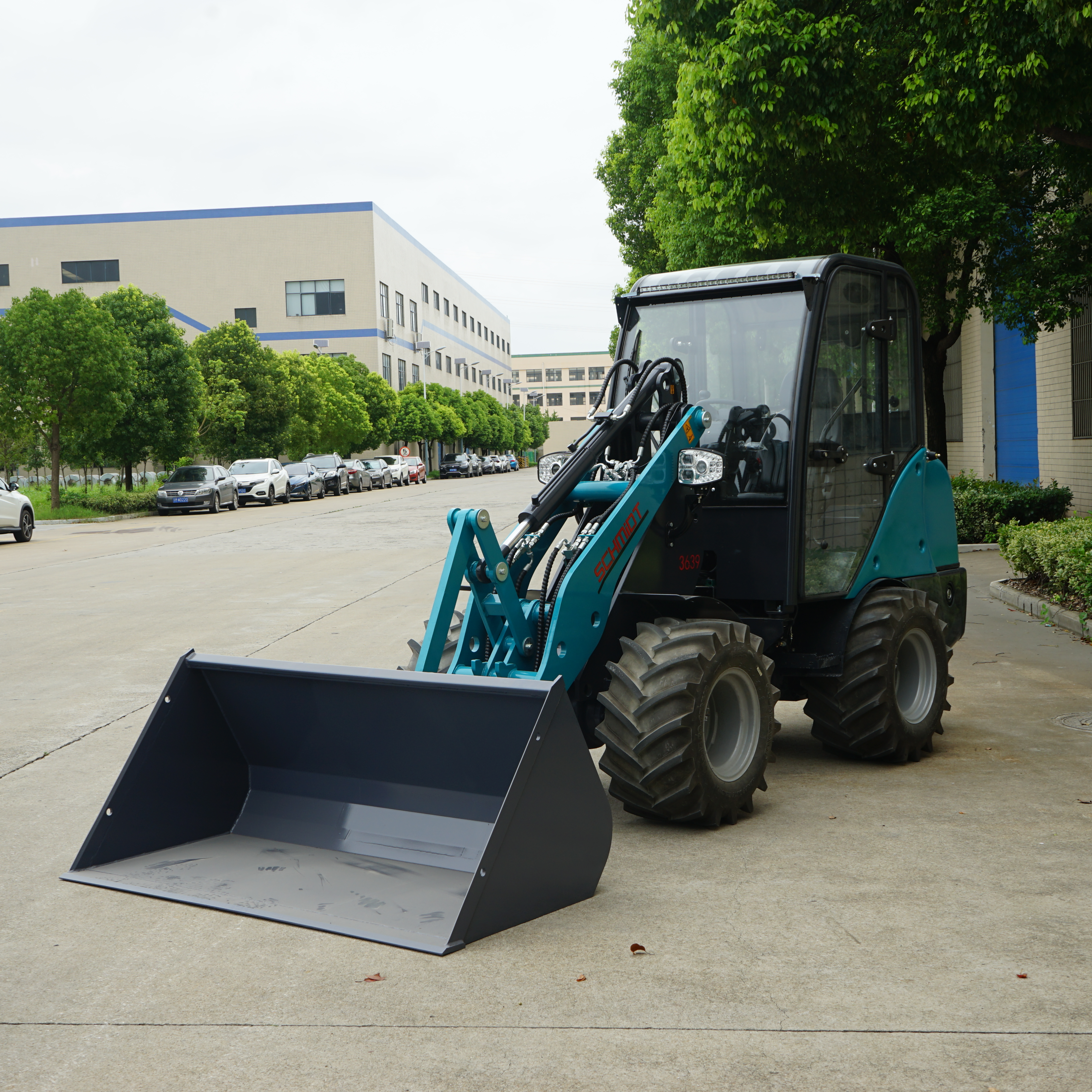 New Design Good Performance Mini Earthmoving Equipment Wheel Loader with Various Attachments