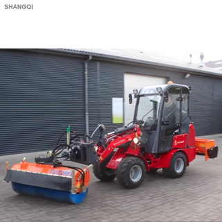 Front Wheel Loader for Pushing Snow