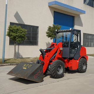 4 Wheel Drive 1 Ton Articulated Small Mini Wheel Loader Front End Loader for Muti Purpose