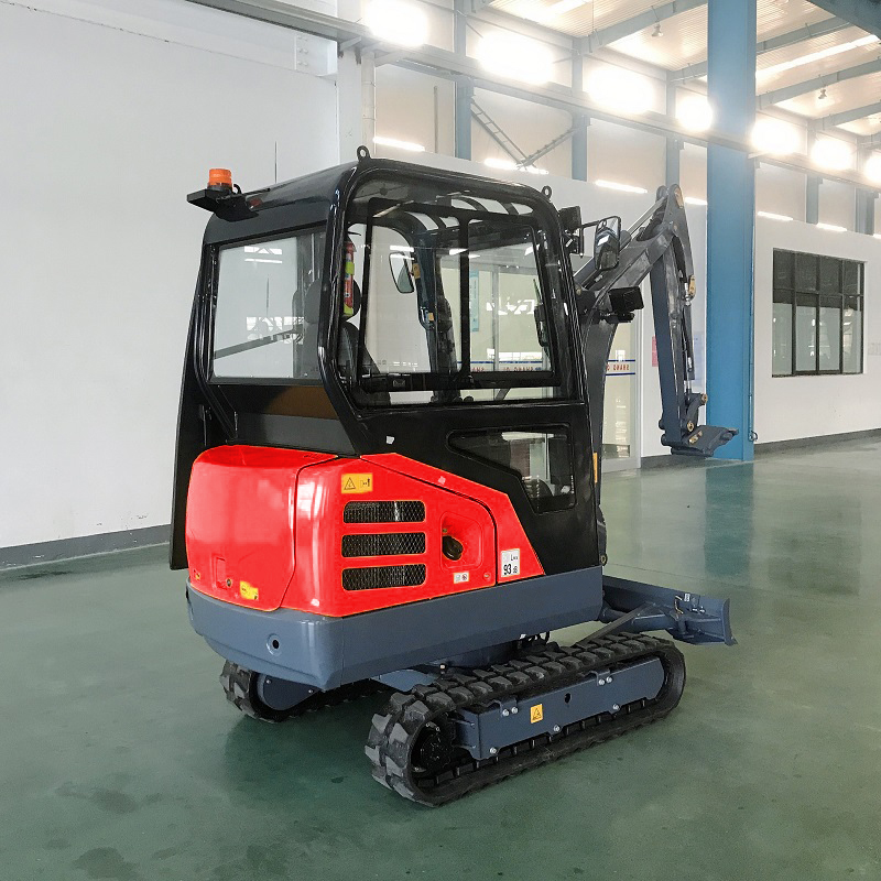 Hot Sale 2T Mini Excavator With Enclosed Cabin for Ditching