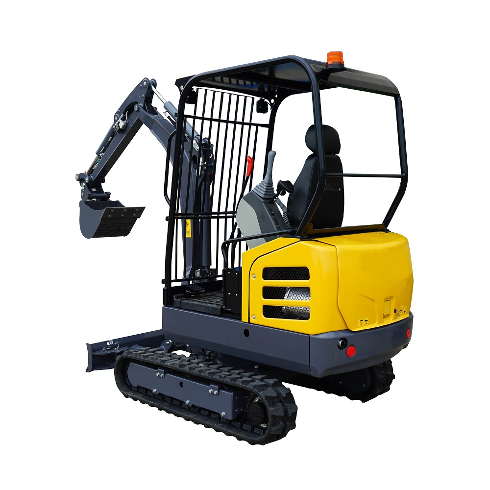 Earth Moving Machinery 1.8t 2 Ton Digger Small Bagger Compact Hydraulic Crawler Excavator from