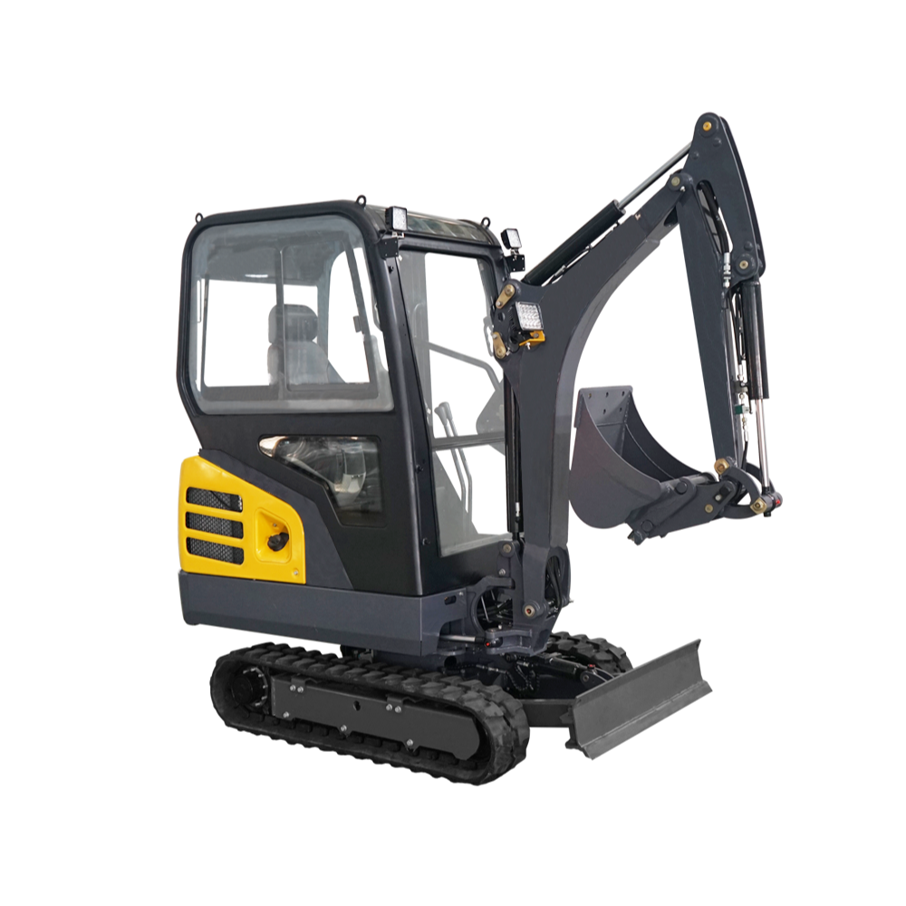 Earth-Moving Machinery 1.8T Hydraulic Small Mini Backhoe Excavator